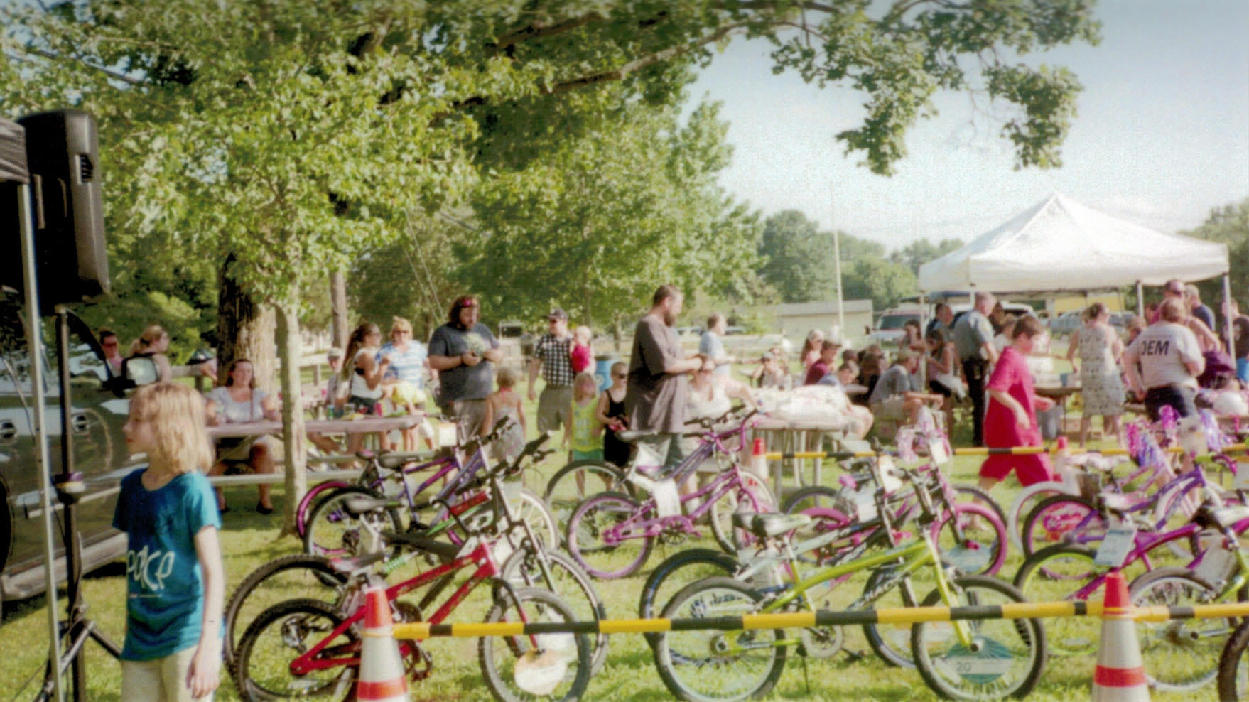 National-Night-Out-2016-Lion-Club-at-work-bicycles-given-away