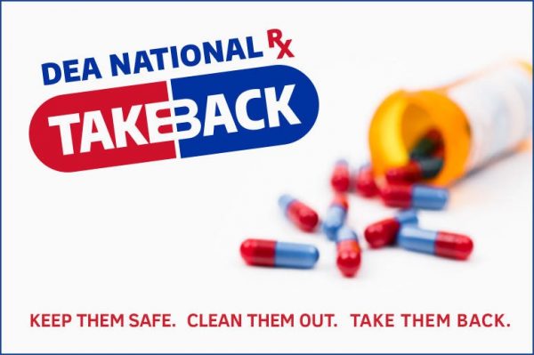 DEA National Take Back Day – April 30, 2022, 10:00 a.m. – 2:00 p.m.
